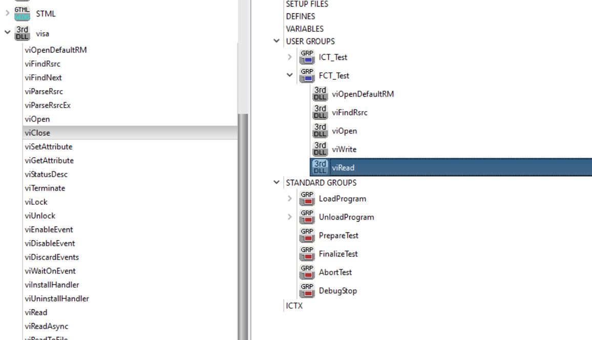 Beispiel: VISA Treiber 